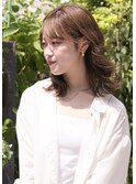 アッシュベージュ◎顔まわりレイヤー◎