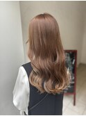 ＊ブリーチ無しダブルカラー＊ミルクティーブラウン＊韓国ヘア