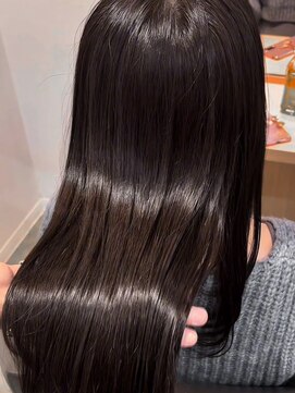 アフロート ディル(AFLOAT D'L) 可愛い暗髪透明感艶感ショコラグレージュブラウン