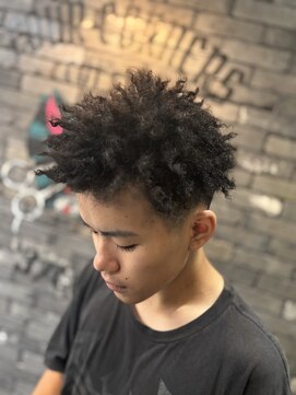 スリーセント 栄(3/cent) スパイキーアフロ