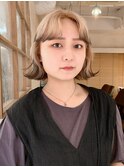 ハイトーン　エンドカラー　ブロンド　ブリーチ