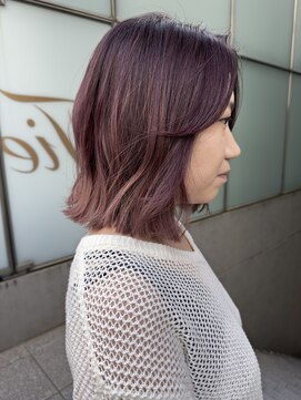 ティエラ 原宿 表参道(Tierra) 〈Tierra毛利仁美〉ブリーチありグラデーションカラー