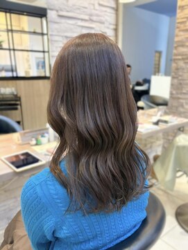 ヘアアンドメイク シークネクスト(HAIR&MAKE SeeK NEXT) グレージュカラー