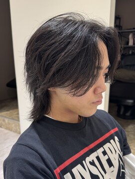 バース 梅田中崎町店(BIRTH) ニュアンスパーマセンターパートフェザーパーマ大阪パーマ