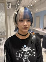 アソビセカンド 原宿(ASOBI 2nd)&nbsp;ダブルカラー/黒髪/ボブルフ/ネビージュ/原宿/前髪/韓国