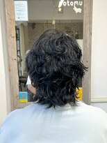 ポタム 東中野(potamu)&nbsp;メンズウルフパーマ