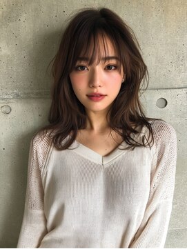 アンドレイ 表参道(andrey) 着物ヘア/大人ガーリー/ダークアッシュ/似合わせカット/表参道