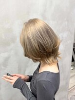 エント(ent)&nbsp;長めマッシュウルフ＊ハイトーンベージュ