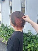 ラーム 松江学園店(rame)&nbsp;インナーカラーとボブレイヤー