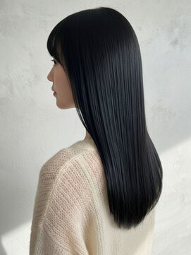 スタートウキョウ 渋谷(STAR TOKYO) 髪質改善カラー愛され小顔ロング艶髪寒色カラートリートメント