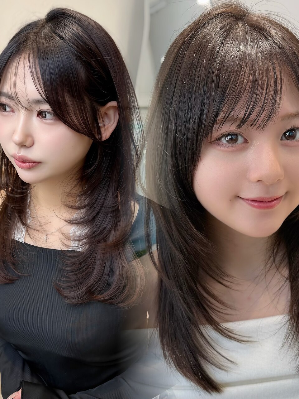 韓国/似合わせレイヤーカット【当店で3ヶ月以内にカットされた方550円off】