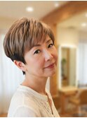40代50代60代ショート/白髪ぼかし/ハイライト/髪質改善/入間　