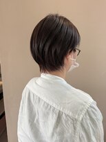 オクユキ(OKUYUKI)&nbsp;ピンクブラウン×大人ショート