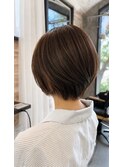 首元すっきりボブ/20代30代40代