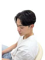 become men's hair 名駅EAST【10月3日 NEW OPEN(予定)】&nbsp;曲がる縮毛矯正/毛流れセンターパート／刈り上げ／名古屋