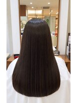 ラメール アヴェダ 西武秋田店(La Melu AVEDA)&nbsp;【極上の髪質改善】思わず触れたくなる絹ツヤストレートパーマ