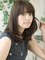 と和×美髪クリニック 巣鴨店&nbsp;Aラインに近いIラインで、今どきゆる巻きを実現　巣鴨店