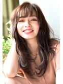 MAUVE☆大人カワイイナチュラルラフロング