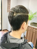 ゲート バーバー スタイル(GATE BAR BER STYLE)&nbsp;アップバンクサイドパートショートスタイル