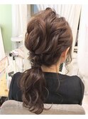 ShellBearヘアアレンジ☆振袖/袴/着物/銀座/東銀座/ヘアセット