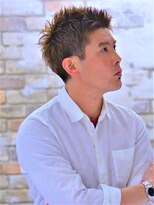 グラス(grass)&nbsp;2ブロック　刈り上げ　ソフトモヒカン　ビジネスマン