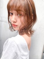 シー バイ ロンド 新宿(Sea by Lond)&nbsp;人気の切りっぱなし外ハネボブ☆【新宿】