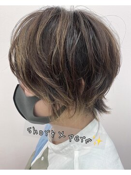 フレンズ 環状通東店(friend's) カジュアルショートパーマ