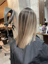 ラフ(LAFF)&nbsp;#黒髪#ボブルフ#ネビージュ#小顔#ワンレン