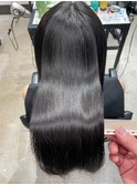 酸性縮毛矯正、艶ストレート、髪質改善ストレート