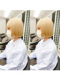 【米倉かずひさ】ハイトーンボブ　ミニボブ