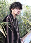 *２WAY常田大希風スパイラルパーマ　ワックス仕上げ無造作流行*