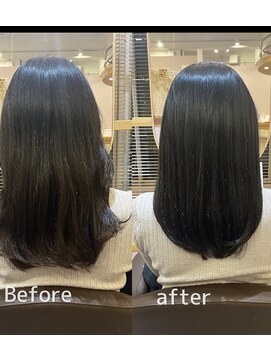 ルスリー 甲府店(Lsurii) 髪質改善カラー