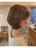 丸みショート/レディースショート/ヘルシーショート@30代40代