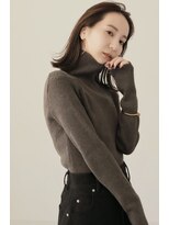 ノイ(noi)&nbsp;ブランジュカラー ミディアムヘア レイヤーカット 髪質改善