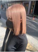 #黒髪#ボブルフ#ネビージュ#小顔#ワンレン