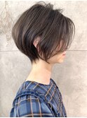 大人可愛い小顔ひし形クビレ丸み/20代/30代/40代/ショート/ボブ