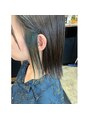 スラン(sran hair and spa)&nbsp;お洒落なearring color