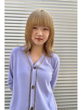 ヌープヘアーアイス(NUUP.hair ici) ミルクティーベージュ