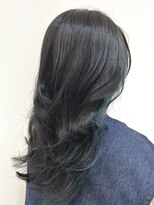 エフェクト(EFFECT hair care & Spa) ブルーブラック×サファイヤブルー