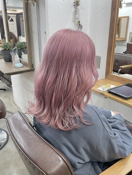 リッカ(RICCA) 【ダブルカラー】ペールピンク♪