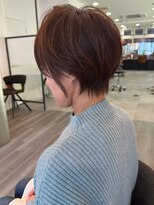 ビューエヒメ(VIEW EHIME)&nbsp;大人ラフウェーブ20代30代40代ボブブラウンスウィングショート