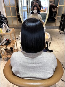 ロンド シャルム 吉祥寺(Lond charme) 美髪縮毛矯正切りっぱなしボブ髪質改善吉祥寺イノアカラー