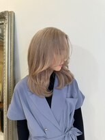 アンククロス 青山店(ANKH CROSS)&nbsp;ミルクティーベージュ×レイヤー【Mizuki】