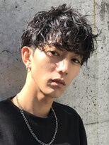 ラヴィズムバイフィフス(LUVISM by fifth)&nbsp;メンズマッシュパーマニュアンスパーマスパイラルパーマ刈り上げ