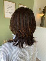 ルシェリ(Le cheri) ミディアムウルフカット