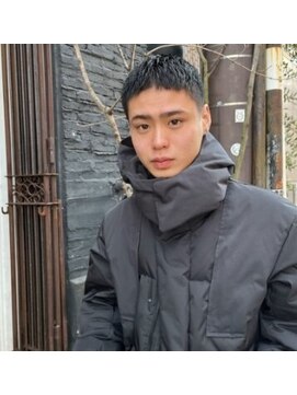 ファイン 美容室 深川店(FINE) ベリーショートボーズ/メンズ黒髪ショート