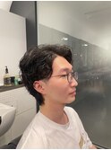 ウルフパーマ[錦糸町/理容室/メンズ/バーバー/フェード]