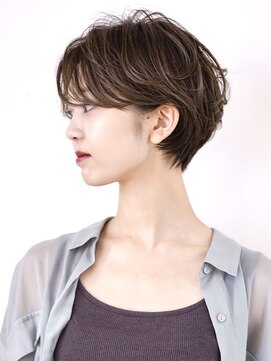 インセプション 銀座(INCEPTION) オリーブベージュ/ウェットヘア/ショートヘア/30代/40代/50代