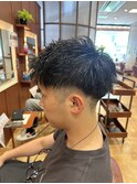 フェード風短髪
