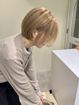 ナンバー 六本松(Number) 【ハイトーンショートボブ】Number kyoka